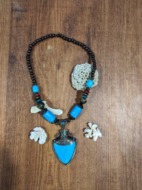 Necklace with earrings