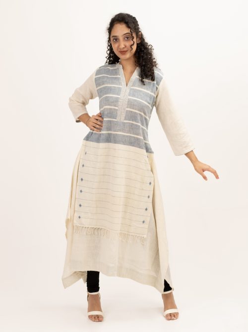 Kala Cotton Hand Woven Kurta